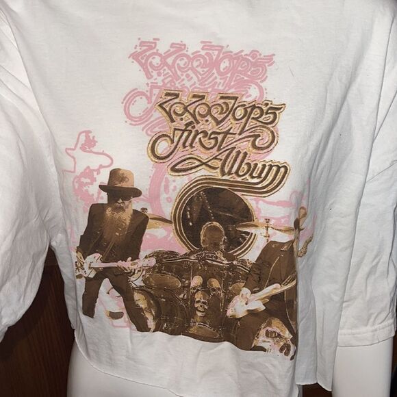 ZZ TOP CROP TOP - Picture 1 of 4